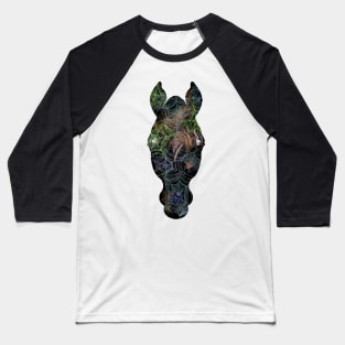 Web Head Horse v3 Baseball T-Shirt